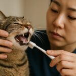 고양이 치석 제거