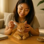 고양이 귀 청소